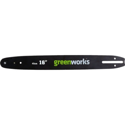 Шина GREENWORKS для цепной пилы 40 см 29757