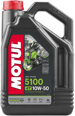 Масло MOTUL 4-х т 5100 10W50 (4 л)Technosynthese 104076