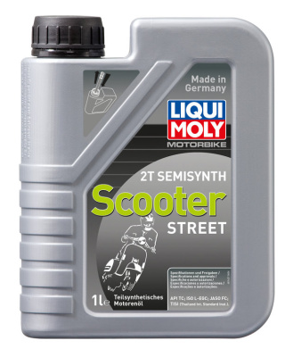 Масло Liqui Moly 2-х т Semisynth Scooter L-EGD 1л 3983/1621