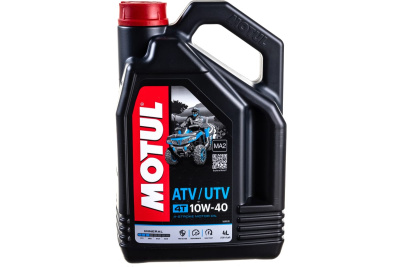 Масло минеральное моторное MOTUL 4 х т 10W40 ATV -UTV 4л 105879