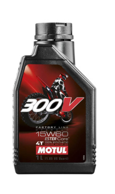 Масло синтетическое MOTUL 4 х т 15W60 300V 4T FL OFF ROAD 1л 104137