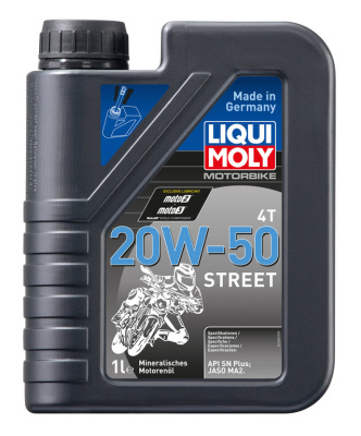Масло Liqui Moly 4-х т 20W50 Street (7632/1500)