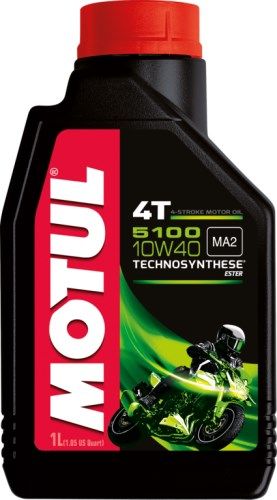 масло motul 4- х т 5100 10w40 1 л для мотоциклов высокоскоростных 104066