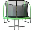 Батут SportElite 12FT 3.66м фиберглас с защитной сеткой внутрь и лестницей