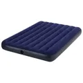 Матрас-велюр INTEX 152х203х25 см + подушки + насос 64765