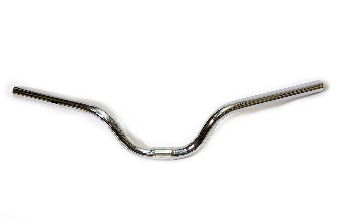 Руль ZXD-006 шириной 580 мм,стальной,посадка 25.4мм,подъём 80мм