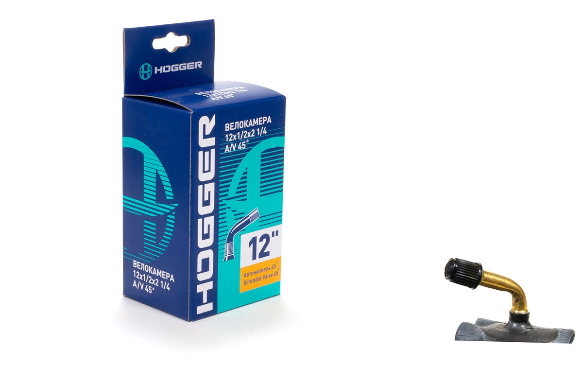 Камера 12 1/2*2 1/4 с кривым штуцером HOGGER 