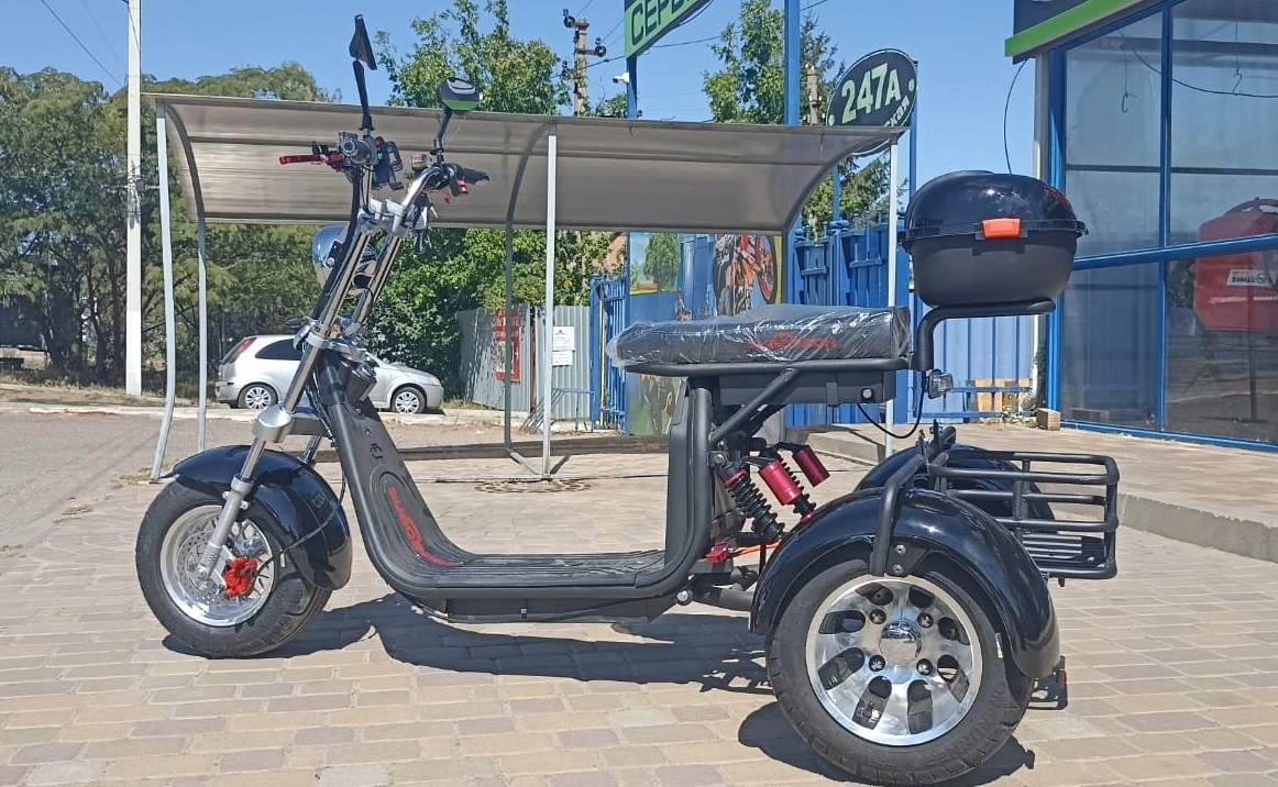 Электроскутер 3-х колесный SUBORBOX C12 Traik CITYCOCO (аналог GT X12)