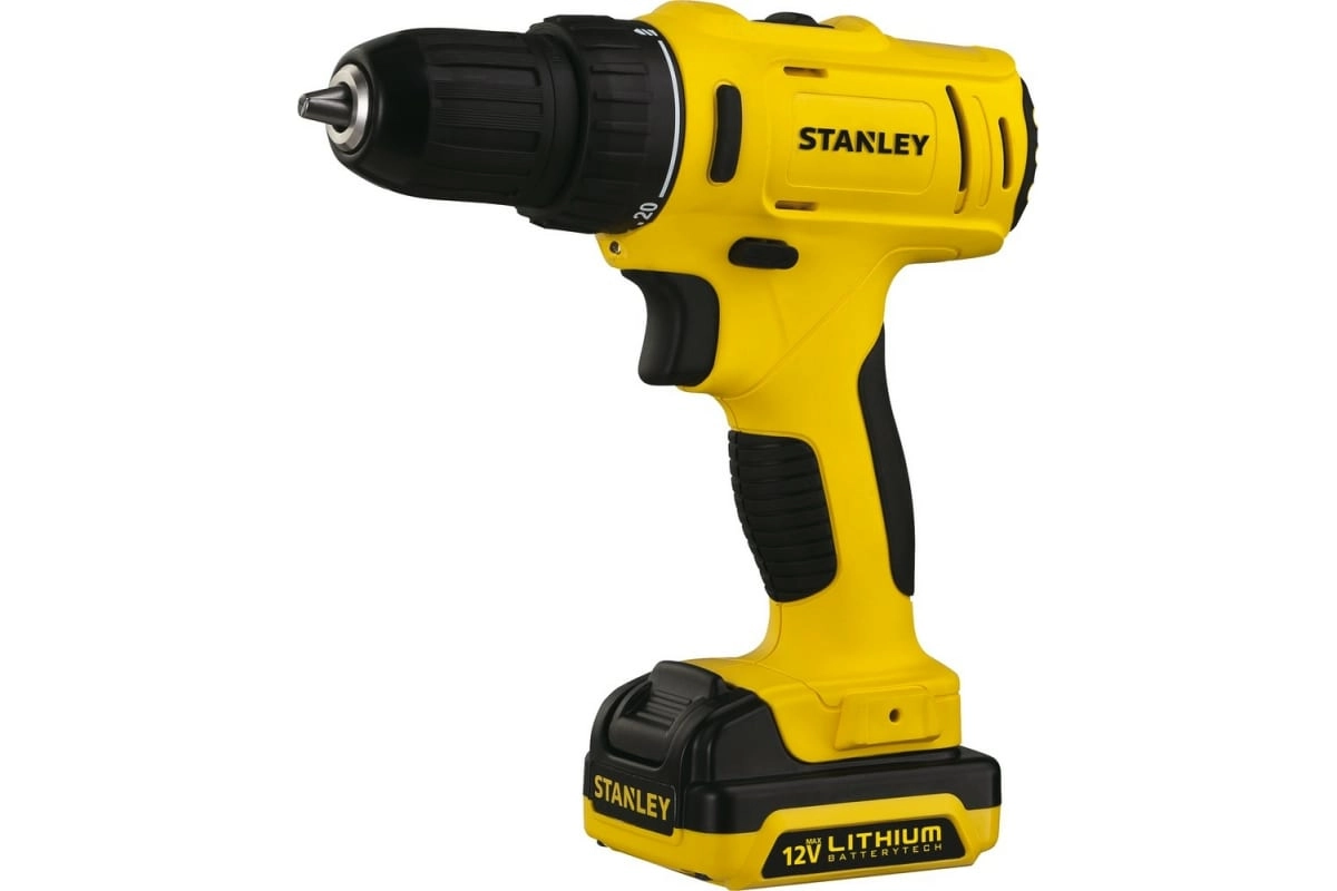 Дрель аккумуляторная STANLEY SCD 121S2K