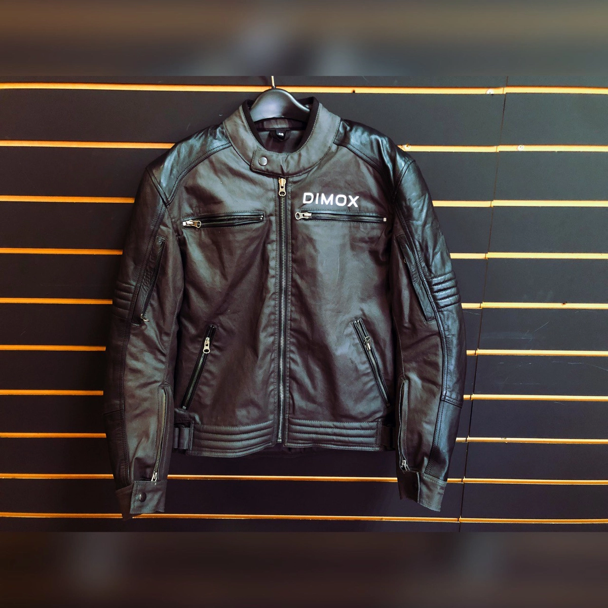 Куртка мото DIMOX BIG CITY кожа