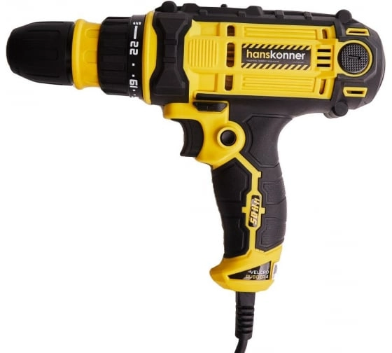 Дрель-шуруповерт сетевая Hanskonner HID2145PC