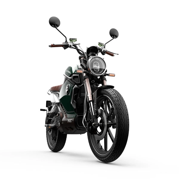 Электромотоцикл WHITE SIBERIA SUPER SOCO TC 