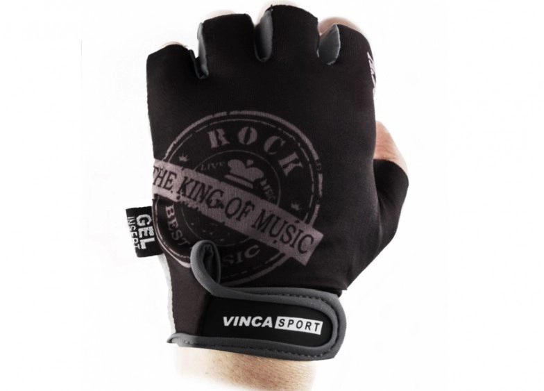 Перчатки вело VG 871 ROCK MUSIC гелевые вставки Vinca sport