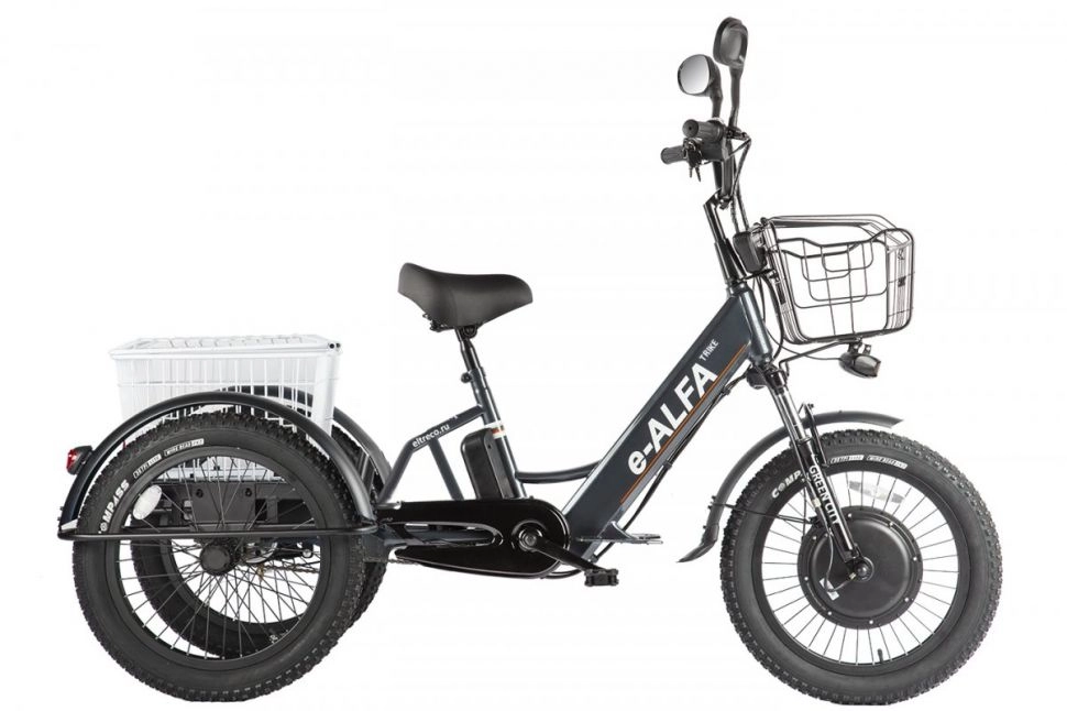 Трицикл GREEN CITY e-ALFA Trike