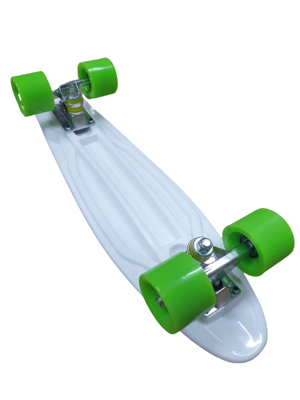 Скейтборд пластиковый с принтом PU стойка AL 56х15 см.