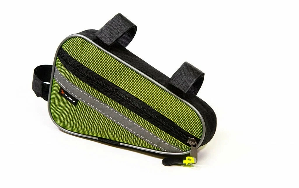 Сумка TRIX,крепление под раму сзади,22х12х4см,водонепроницаемая,зеленая