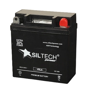 АКБ 12В 5А гелевый SILTECH VRLA 1205.1