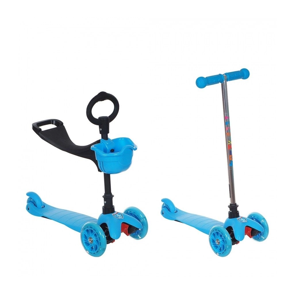 Самокат 3-х колесный 3в1 SUNCOLORТ MARS KIDS