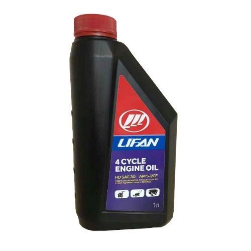 Масло моторное LIFAN 1Л 4х т SAE 30 API SJ/CF