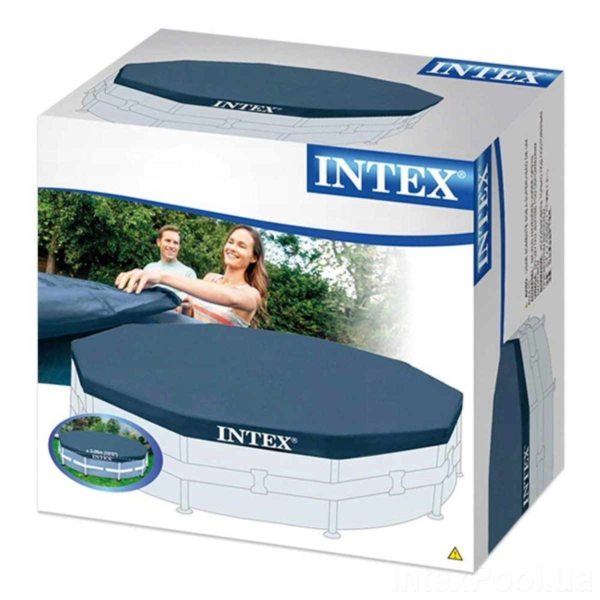 Тент для каркасного бассейна 366 см INTEX 28031