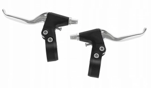Ручки тормоза алюминиевая с пластиком 690-280