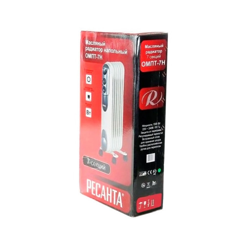 Масляный радиатор ОМПТ-12Н Ресанта 67/3/5	