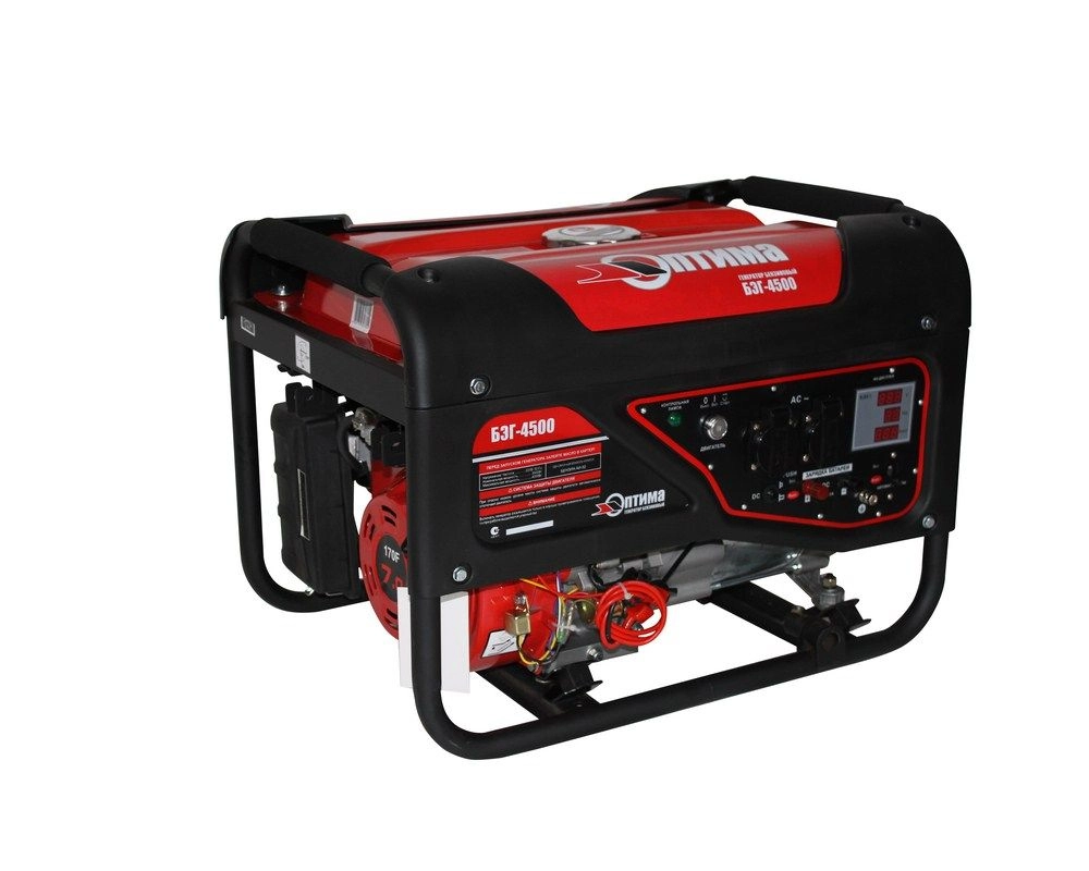 Генератор бензиновый Оптима БЭГ 4500