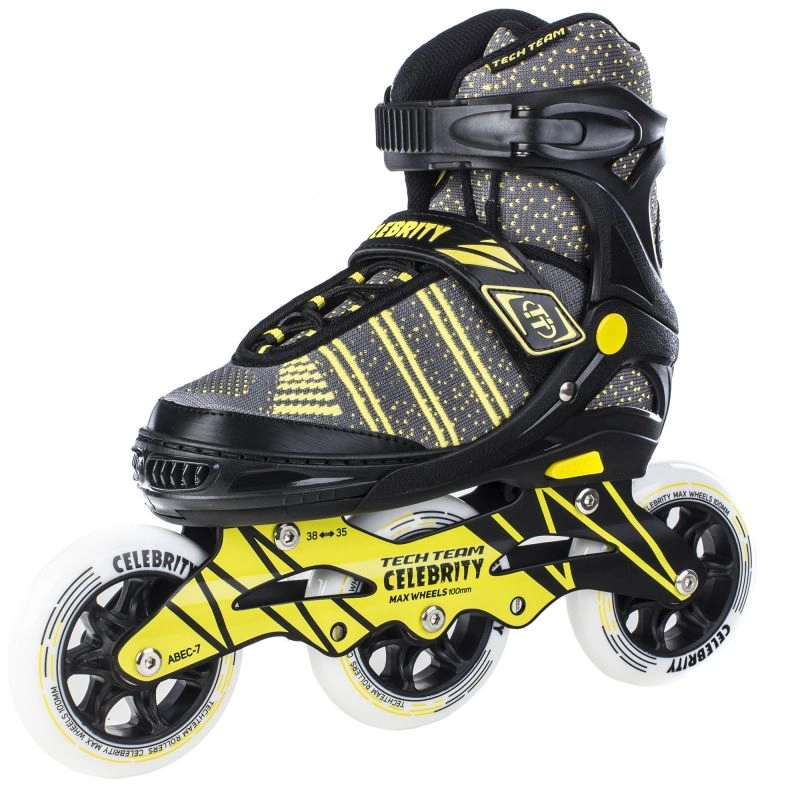 Роликовые коньки 31-34 TECH TEAM Celebrity 