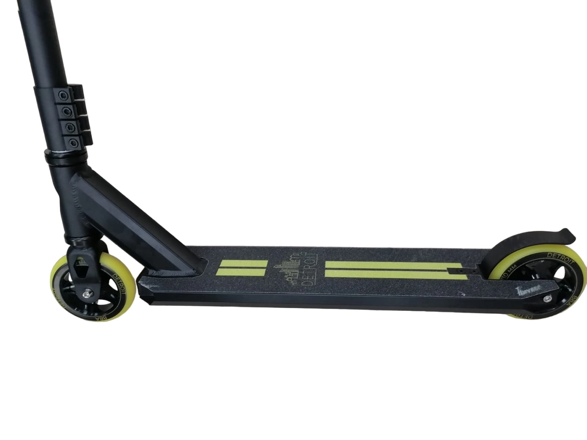 Самокат трюковый  DETROIT HIC 100 мм AL HDT-R/BK
