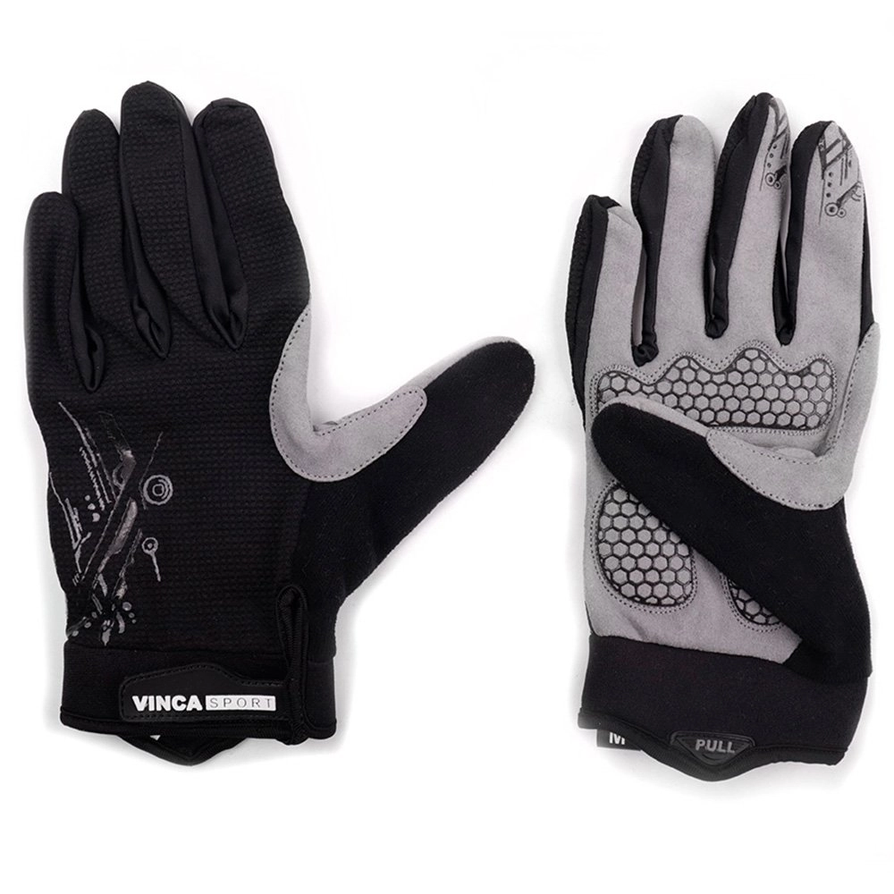 Перчатки вело VG 901 с длинными пальцами Vinca sport 