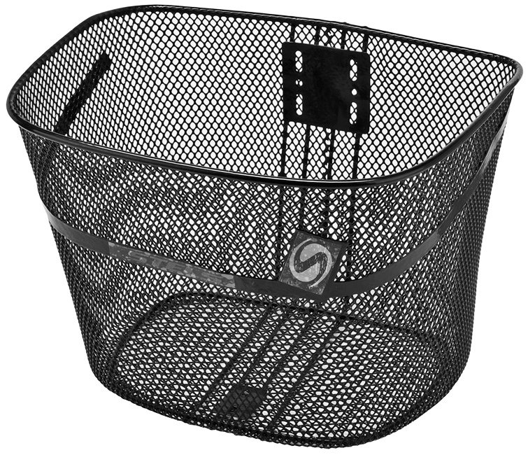 Корзина JL-044-1 велосипедная передняя чёрная для 28&quot; 270037