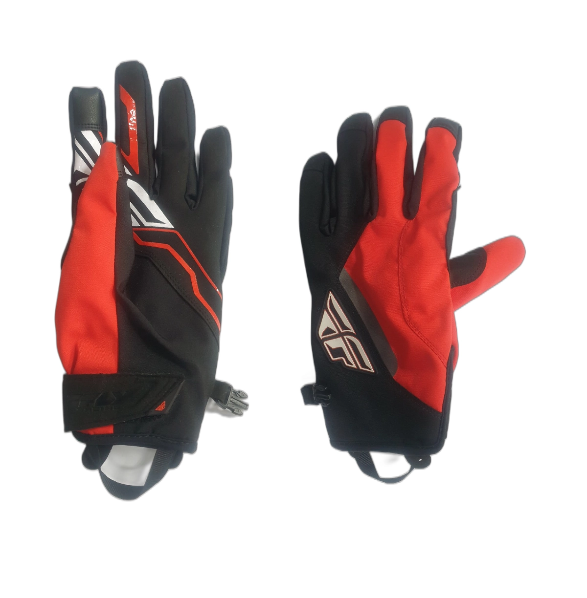Перчатки FLY RACING TITLE черные/красные 2022 9