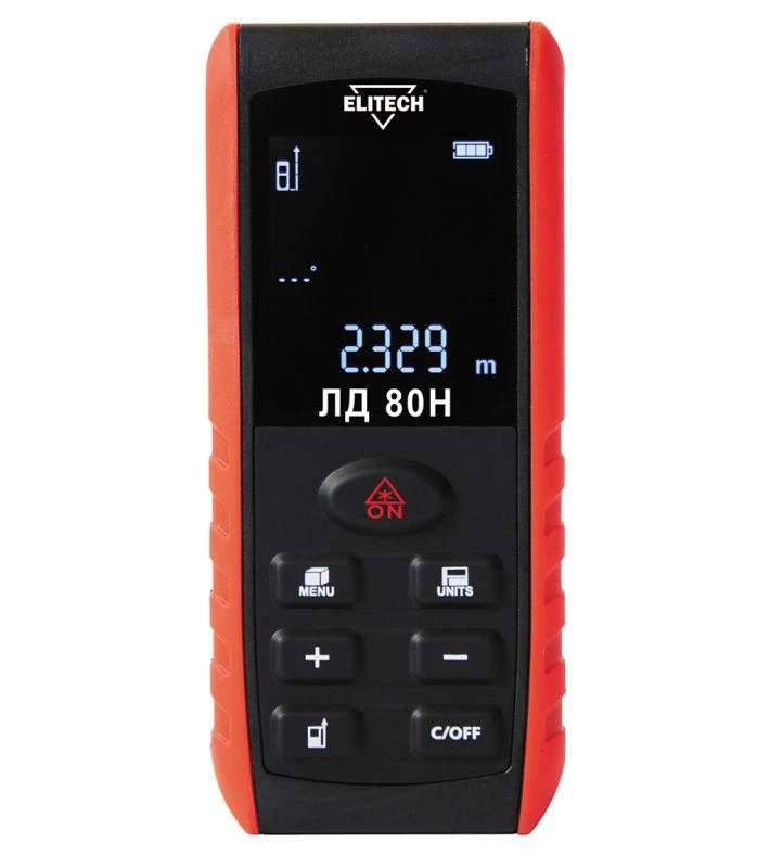Дальномер лазарный Elitech ЛД 80Н
