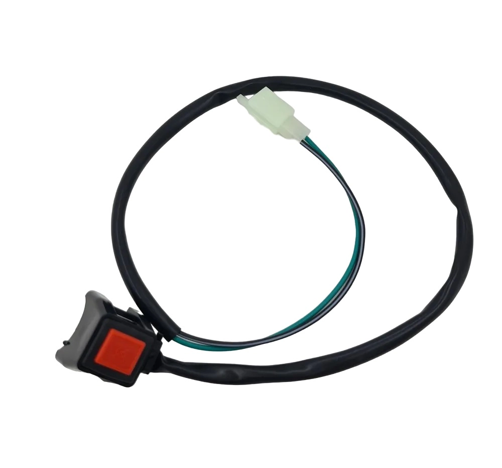 Кнопка остановки двигателя с креплением Kayo 125 квадратная 2515205