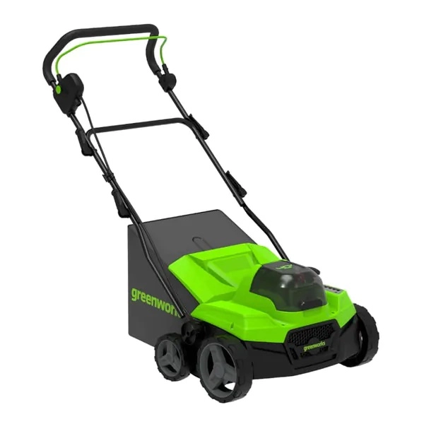 Аэратор-скарификатор GREENWORKS GD40SC38II аккумуляторный