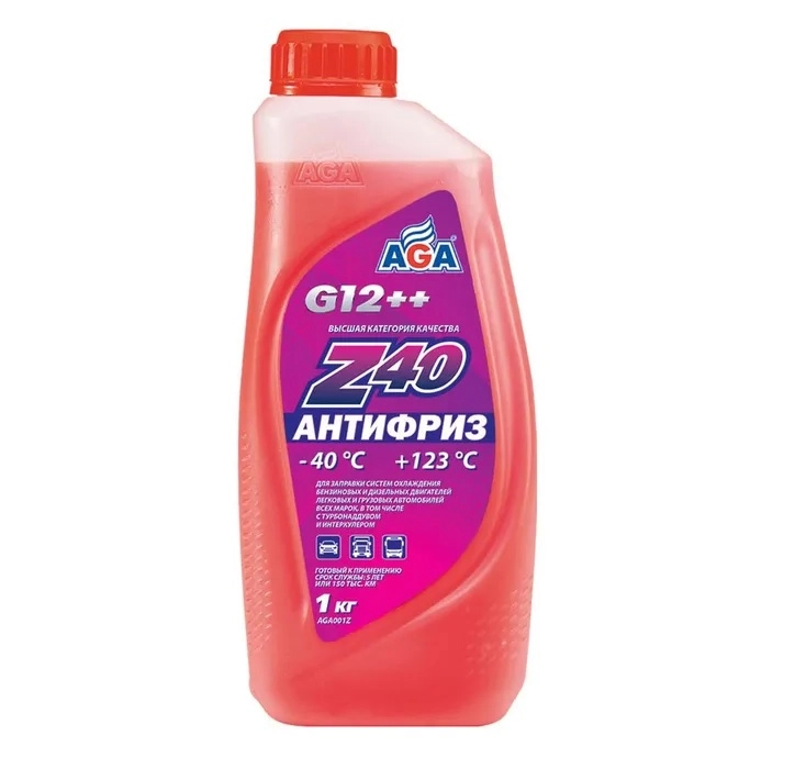 Антифриз AGA 001Z красный
