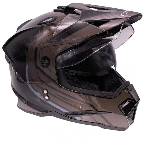 Шлем 802 KIOSHI Fighter мотард с очками