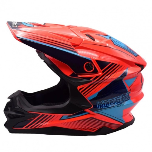 Шлем кроссовый 801 KIOSHI Holeshot