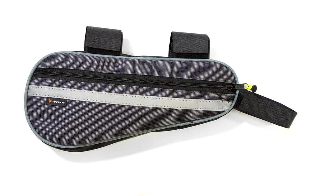Сумка TRIX,крепление под раму за рулевой стакан,средняя,30х13х5см,водонепроницаемая