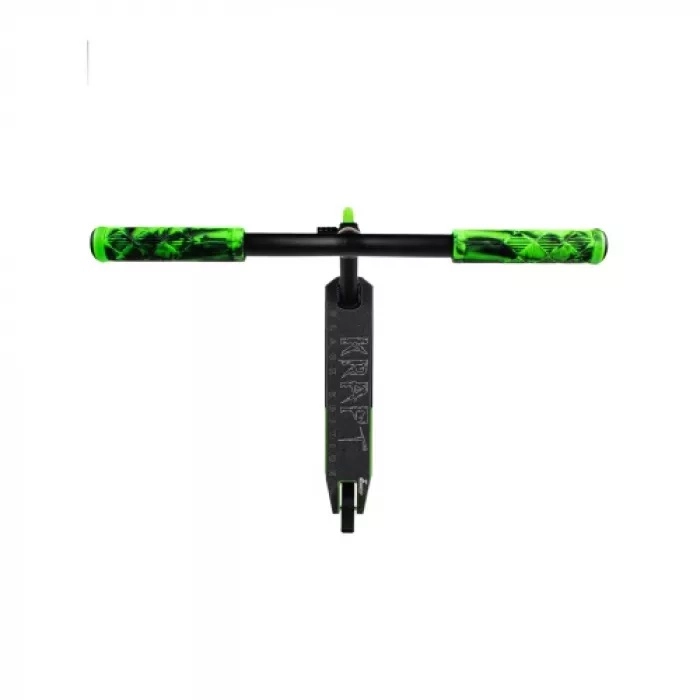 Самокат трюковый KRAFT BLACK EDITION HIC 100 mm AL+пега HKR-BE/G