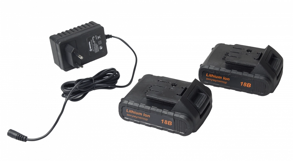 Дрель-шуруповерт аккумуляторная Вихрь ДА-18Л-2КУ/Б