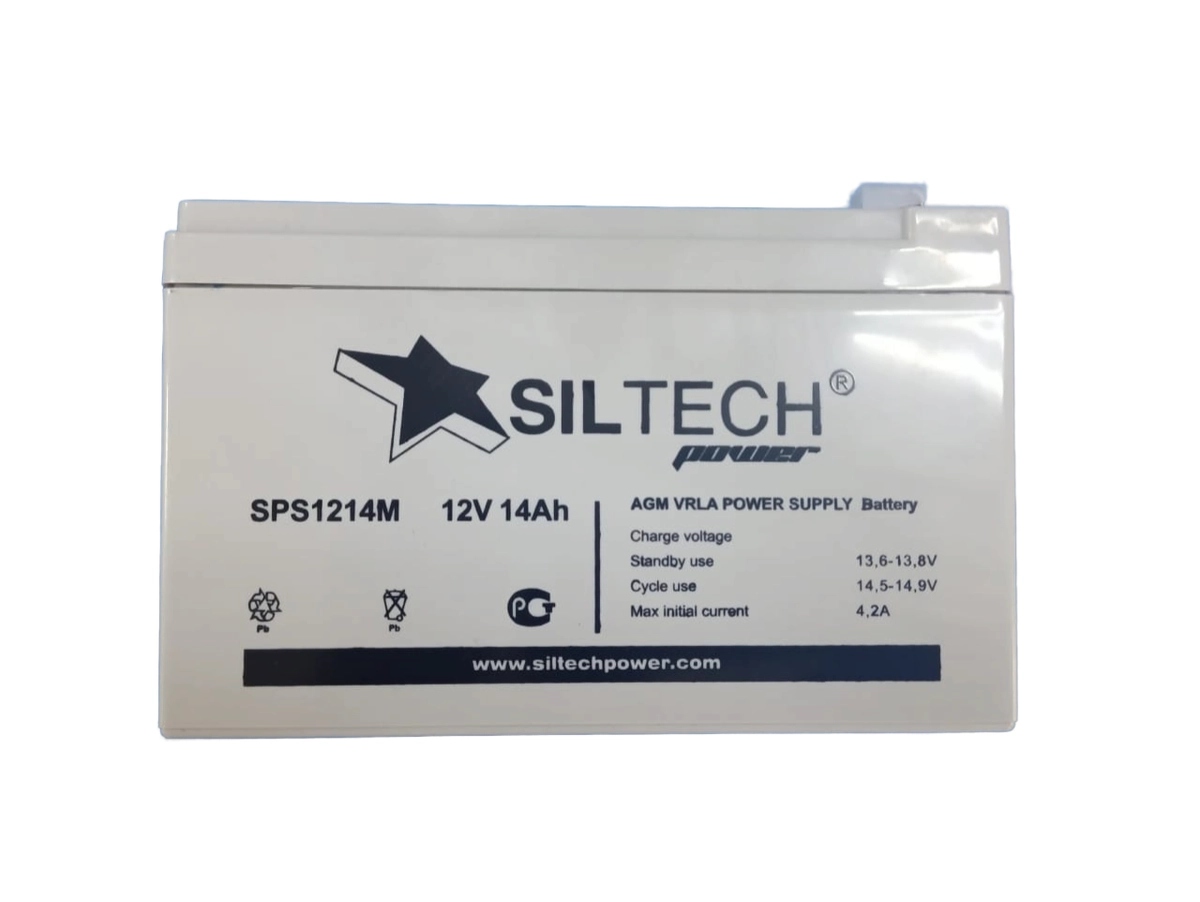 АКБ 12В14А на машинку SILTECH SPS1214