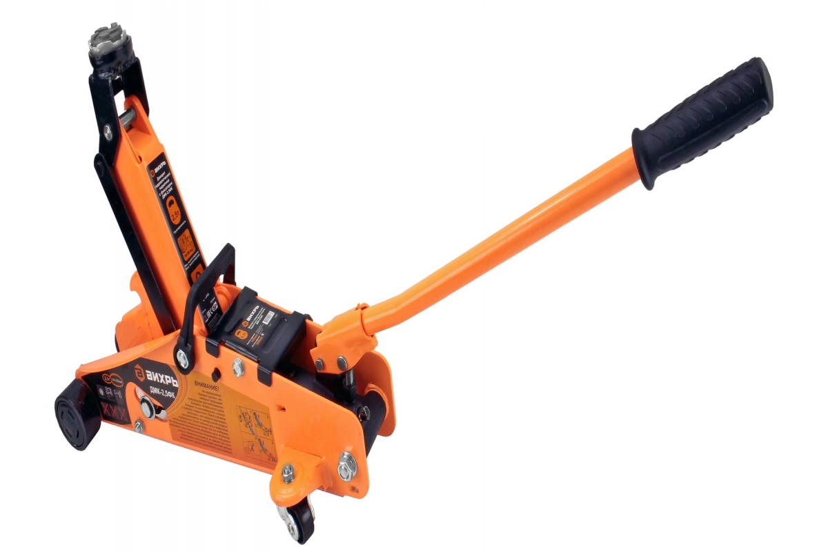 Домкрат гидравлический подкатной ДМК-2,5ФК Вихрь