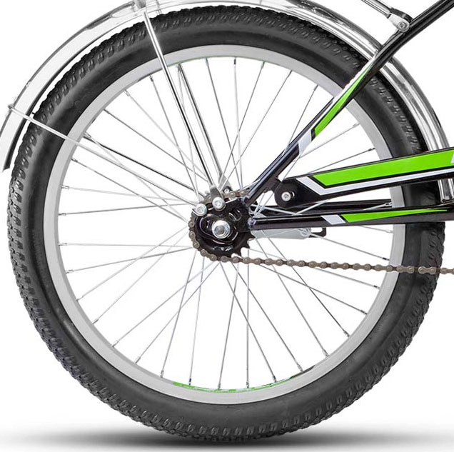 Обод 20 передний в сборе, алюминевый, одинарный (pilot-410) 630049