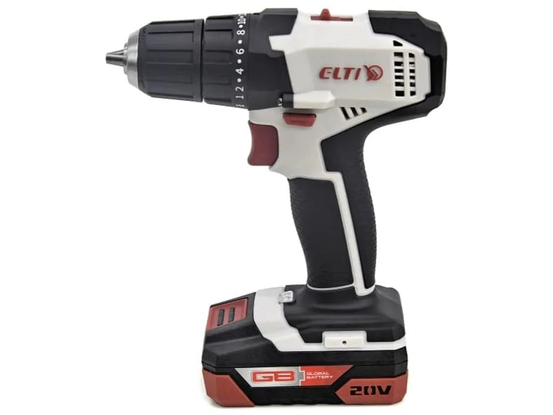 Дрель-шуруповерт аккумуляторная Elti CDB-20PGB (АКБ 2шт)