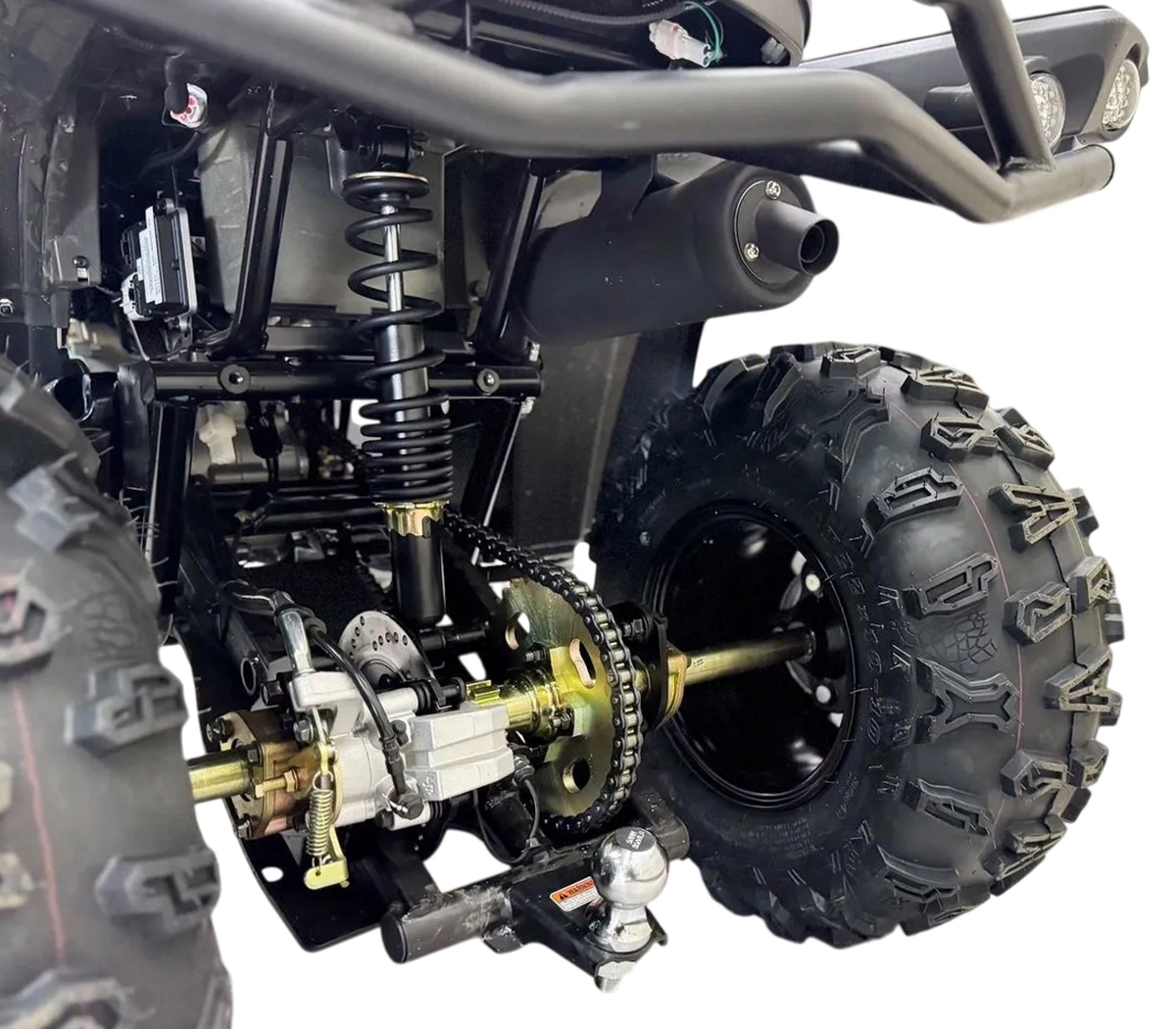 Комплект для сборки Квадроцикл LINHAI (реплика YAMAHA) Z210 EFI без ПСМ Б/У Пробег 85км.