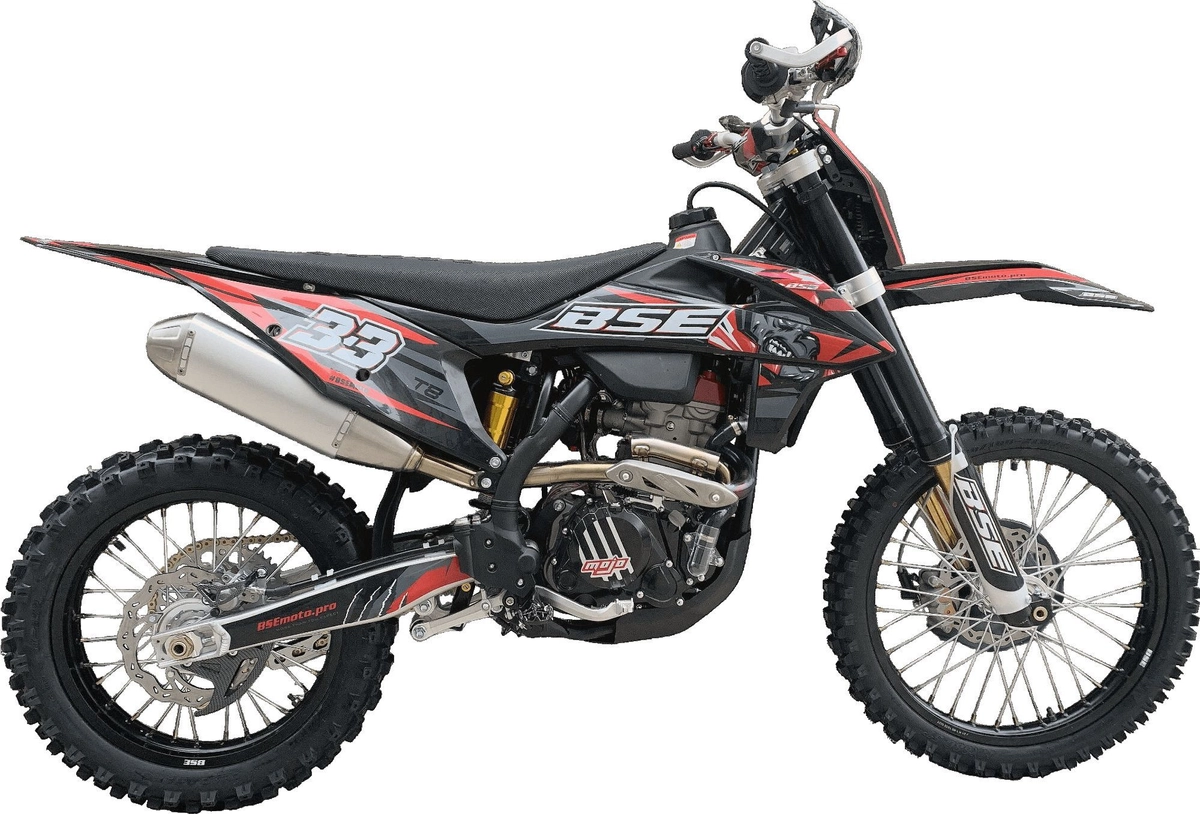 Мотоцикл BSE T8 Red Bear