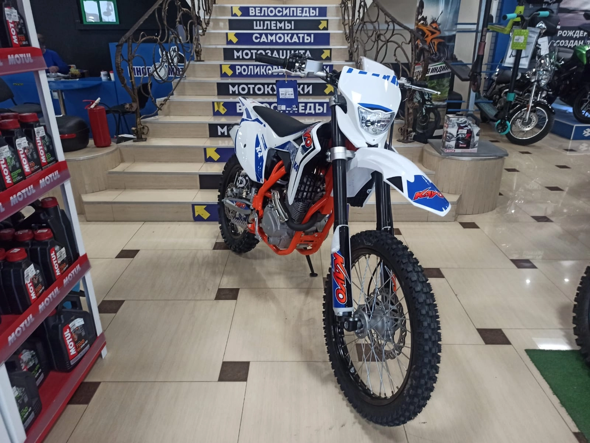 Мотоцикл кроссовый KAYO K4 MX 250 172FMM 21/18