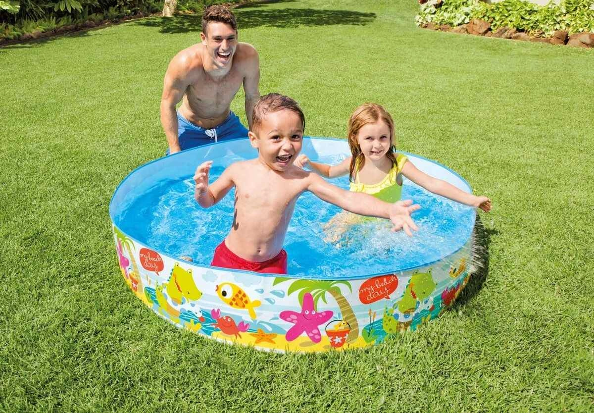 Бассейн жесткий INTEX Пляж 25х152 см 56451