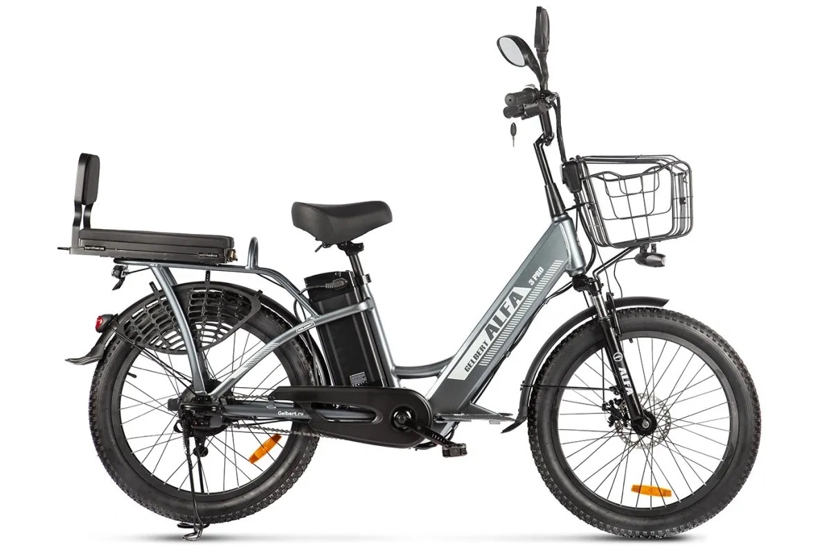 Электровелосипед Gelbert ALFA 3 PRO 500W 48V 16,7Ah